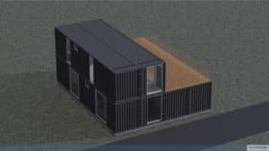 Container homes 6 units