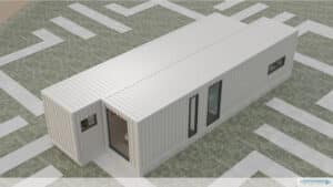 Container homes double unit